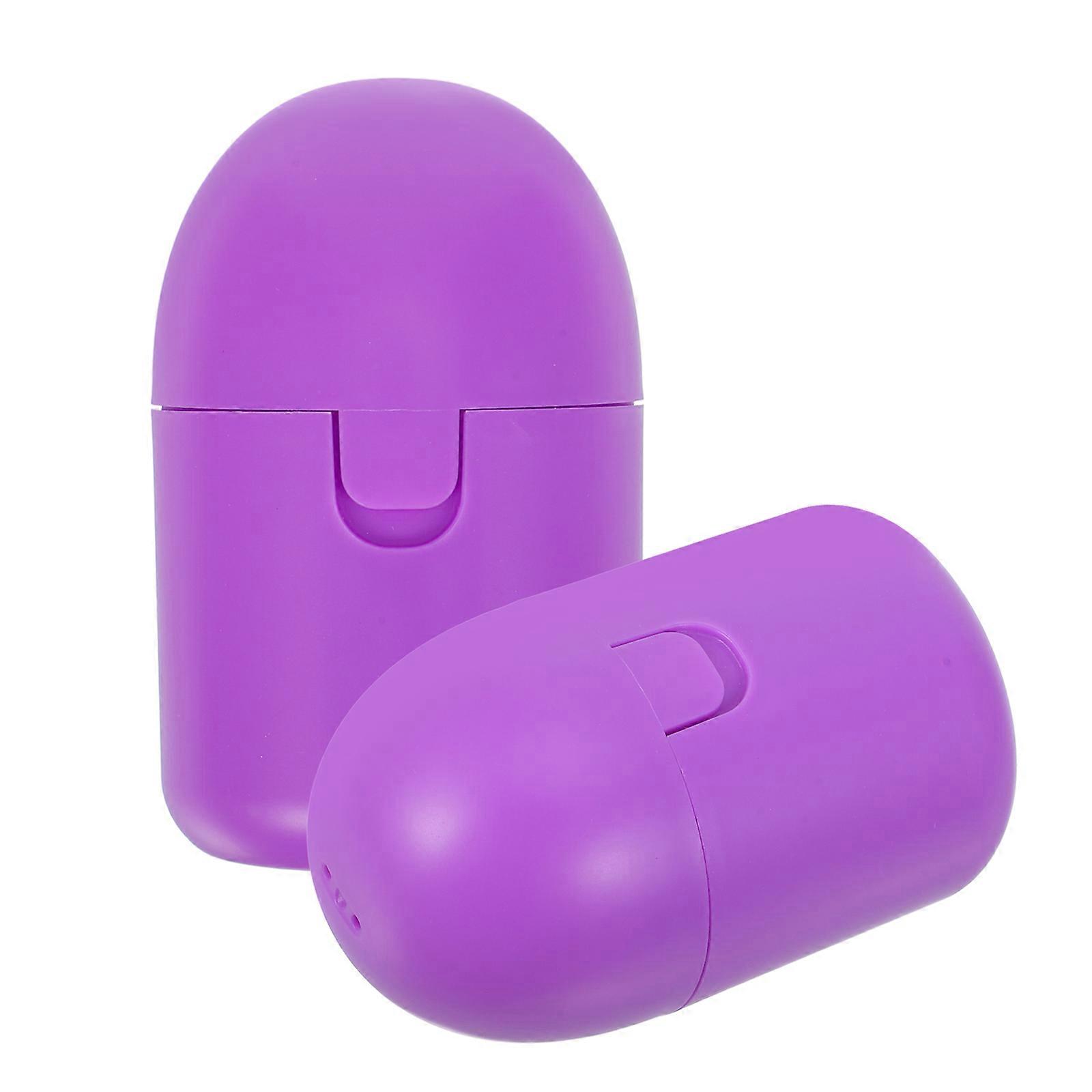 Organizer Box for Outdoor Use 6Pcs Purple Durable PP