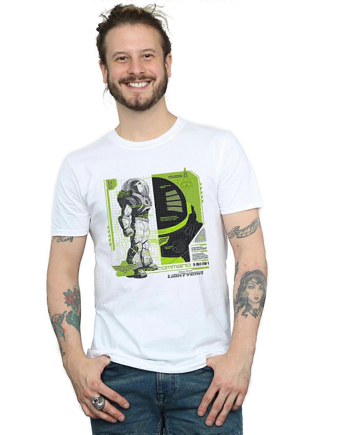 Koszulka panelowa Disney Men's Lightyear Buzz Tech