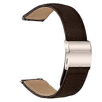 Wrist Strap For Garmin D2 Air X10/Bounce/vivoactive 5/Approach S40 Genuine Leather Watch Band with S