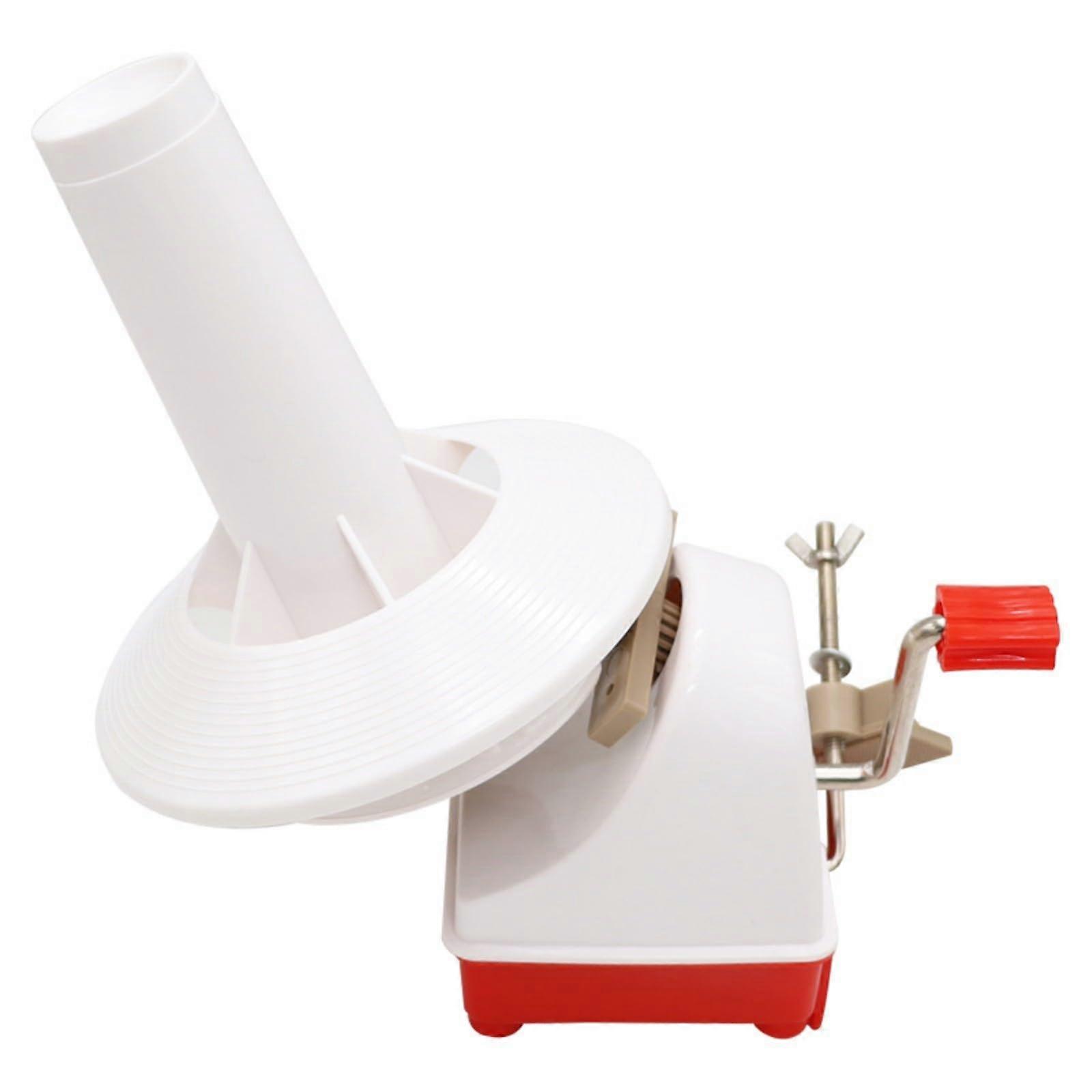 Automatic Yarn Winder with Compact Storage for Cotton Thread, Knitting and Crochet Projects