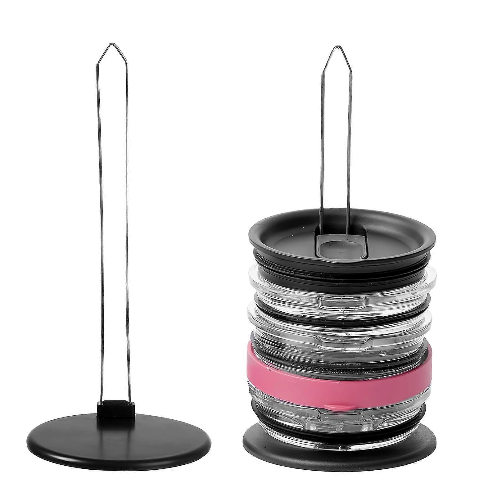 Tumbler Lid Organizer for Stanley and Yeti, Stackable Space Saving Rack, Universal Kitchen Storage, 2PCS