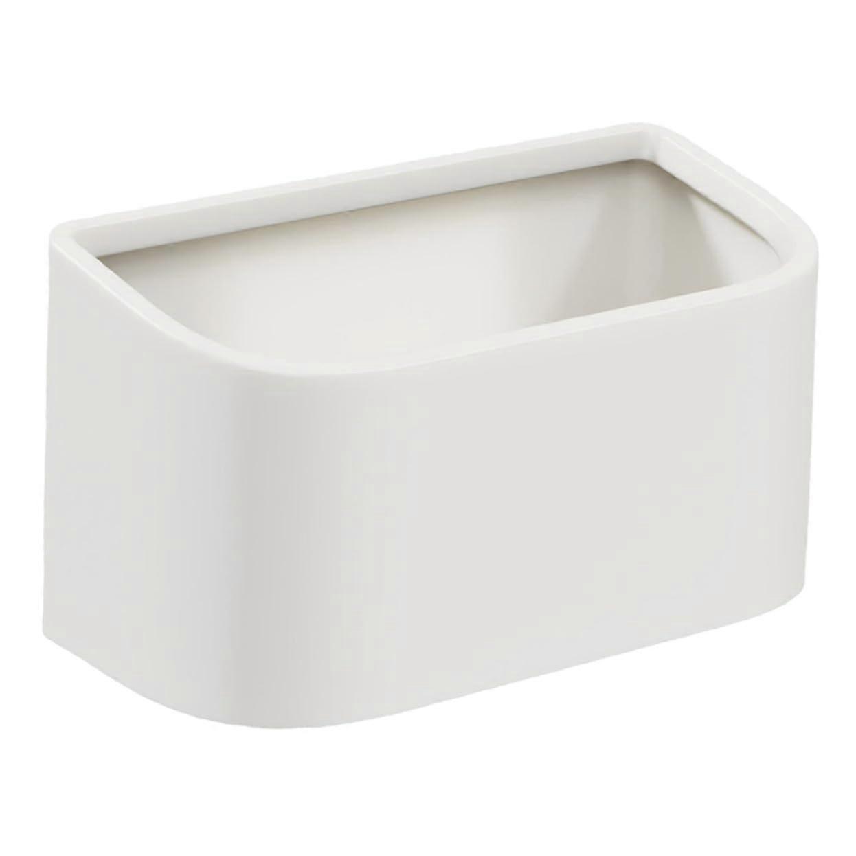 Wall Mounted Trash Can No Lid Kitchen Hanging Garbage Bin Space Saving Door Mounted for Home