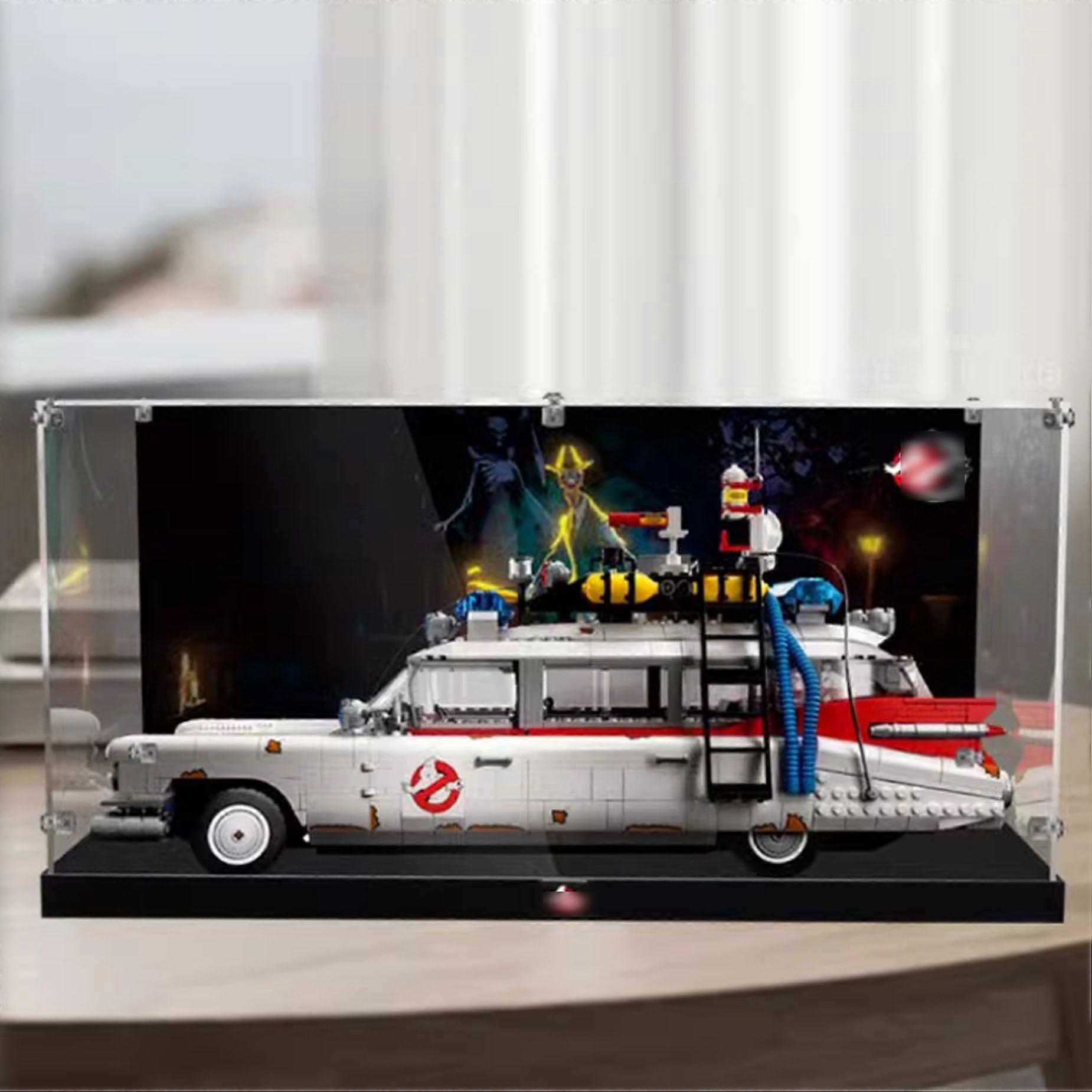 Acrylic Display Case for  10274 Ghostbusters Model, Dustproof Clear Box with Crystal Clear Visibility