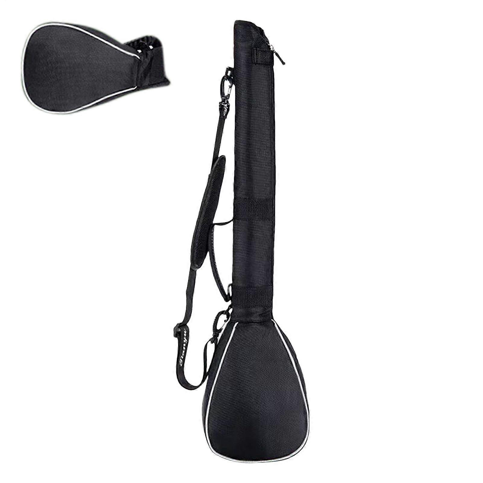 Foldable Golf Carry Bag with MultiPocket Organizer for Travel Practice and Tournament