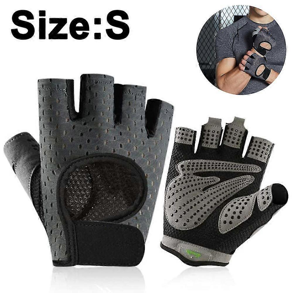 Workout Gloves,ventilated Exercise Cycling Gloves,silicone Padding