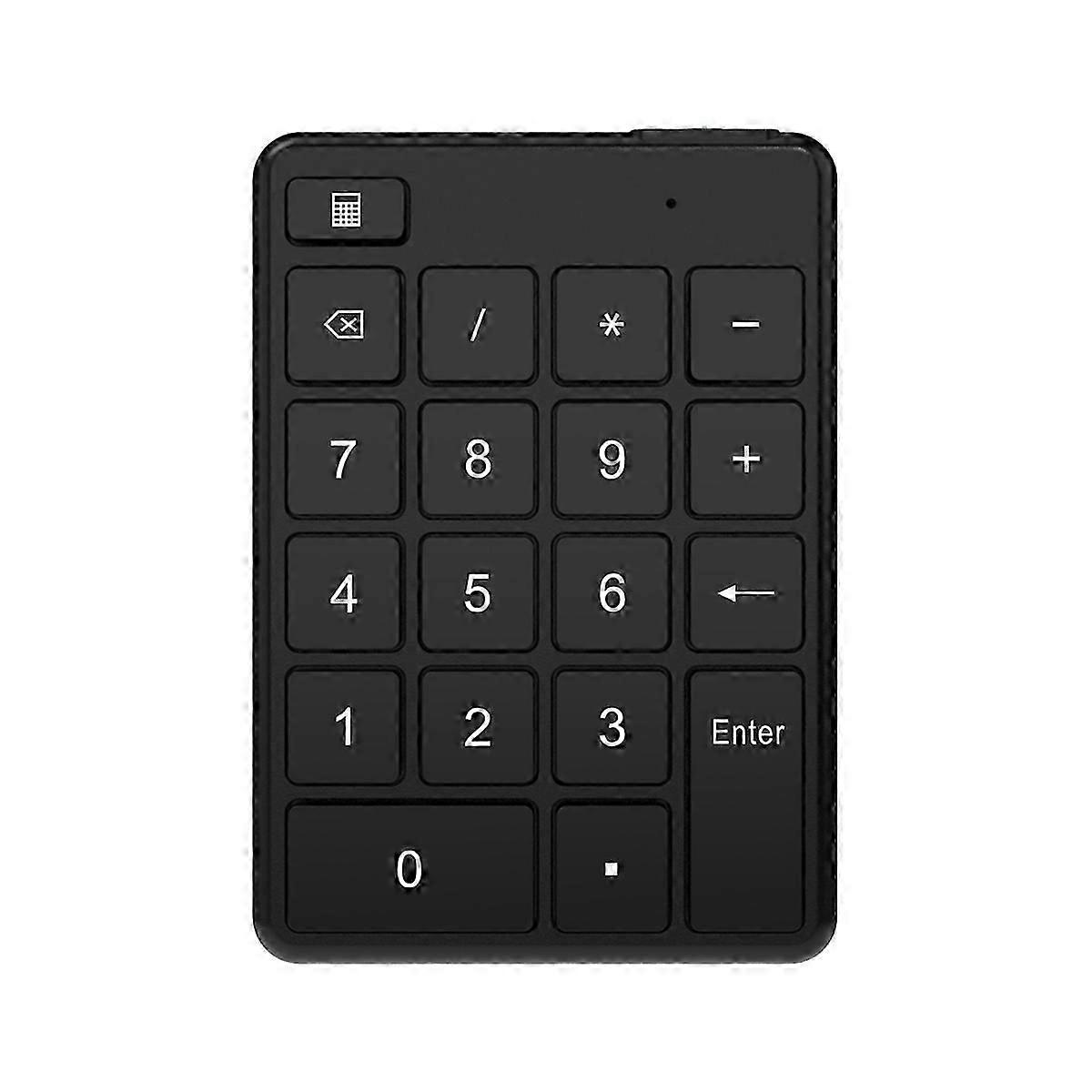 19 Keys Universal Bluetooth Wireless Numeric Keypads Mini Numpad Digital Keyboard for PC Accounting