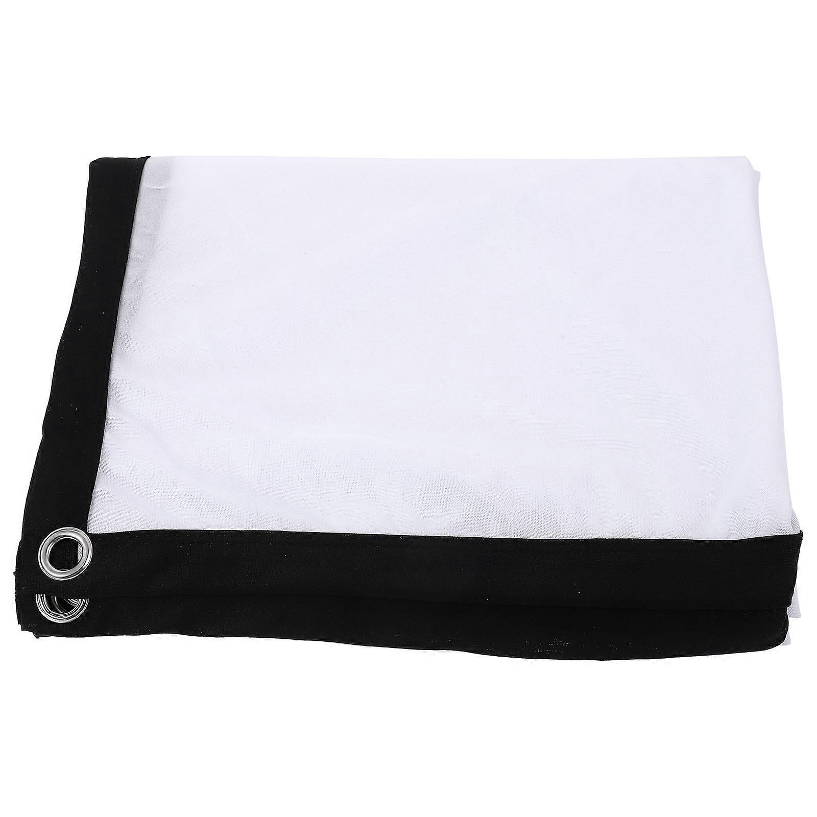 Folding Projector Screen Projection Screen for Home Use Polyester Material