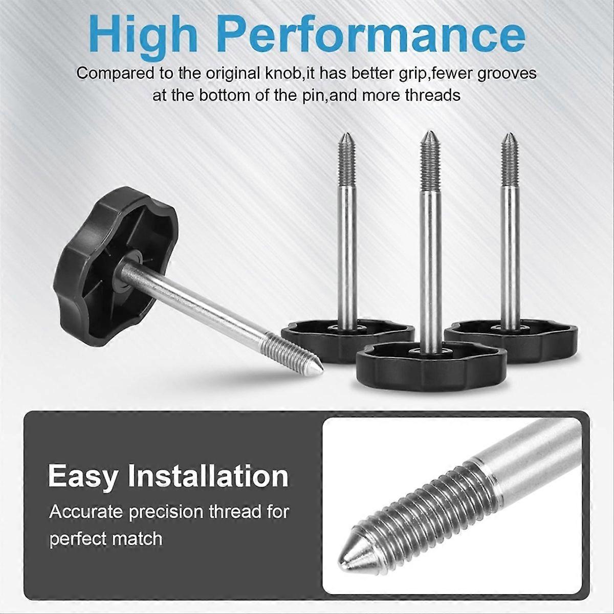 Soft Top Door Surround Knobs Kit for TJ/JK 1997-2017