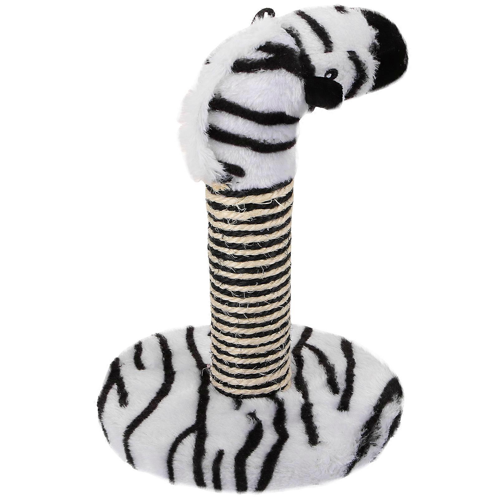 Cat Scratching Post Vertical Kitten Accessory for Daily Use with 4Pcs Set