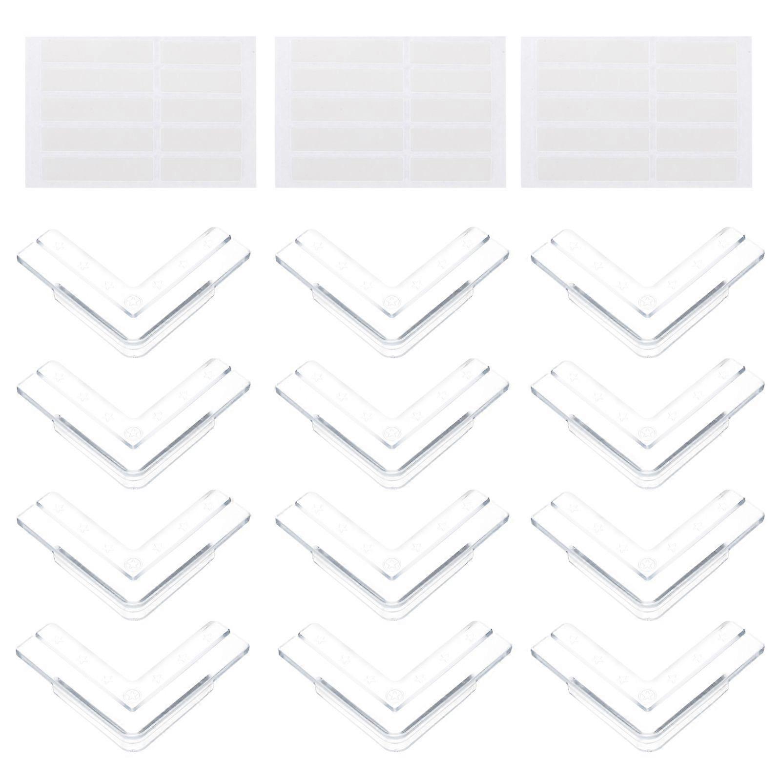 12pcs Edges Protectors Cuttable Sharp-corner Protectors Safe Corner Guards for Window