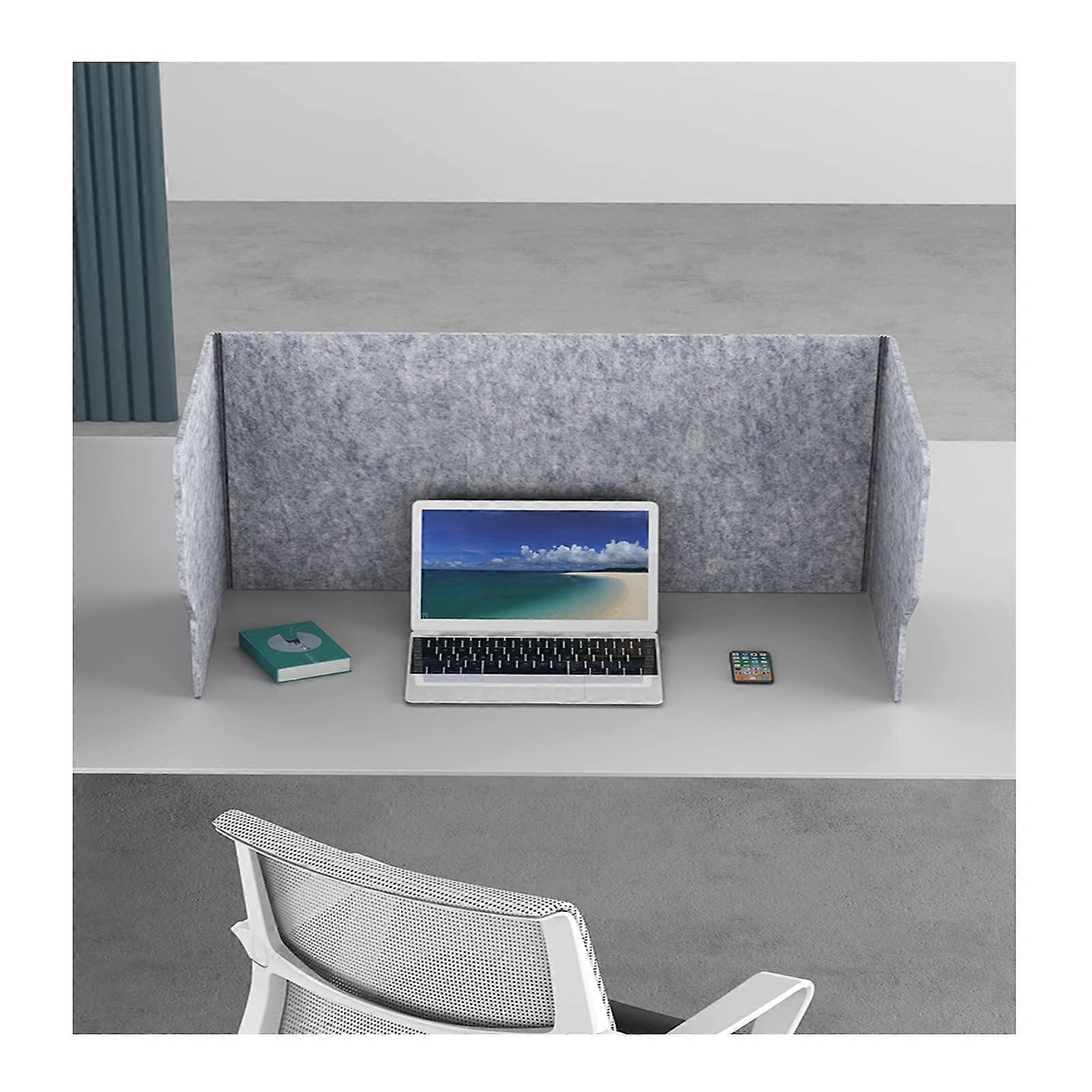 Foldable Desk Privacy Panel with Noise Reduction and Splash Proof Surface for Office or Classroom