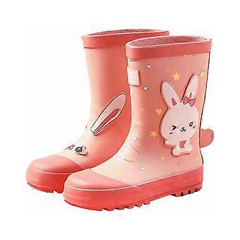 YUIVH Regenstiefel für Kleinkinder und Kinder, Regenschuhe für Babys und Kleinkinder, Jungen und Mädchen, Wasserstiefel in klein und groß, süße Regenstiefel für kleine Kinder