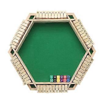 Flip and Match Math Toy with Party Drinking Rules for Family Night Entertainment, Version G