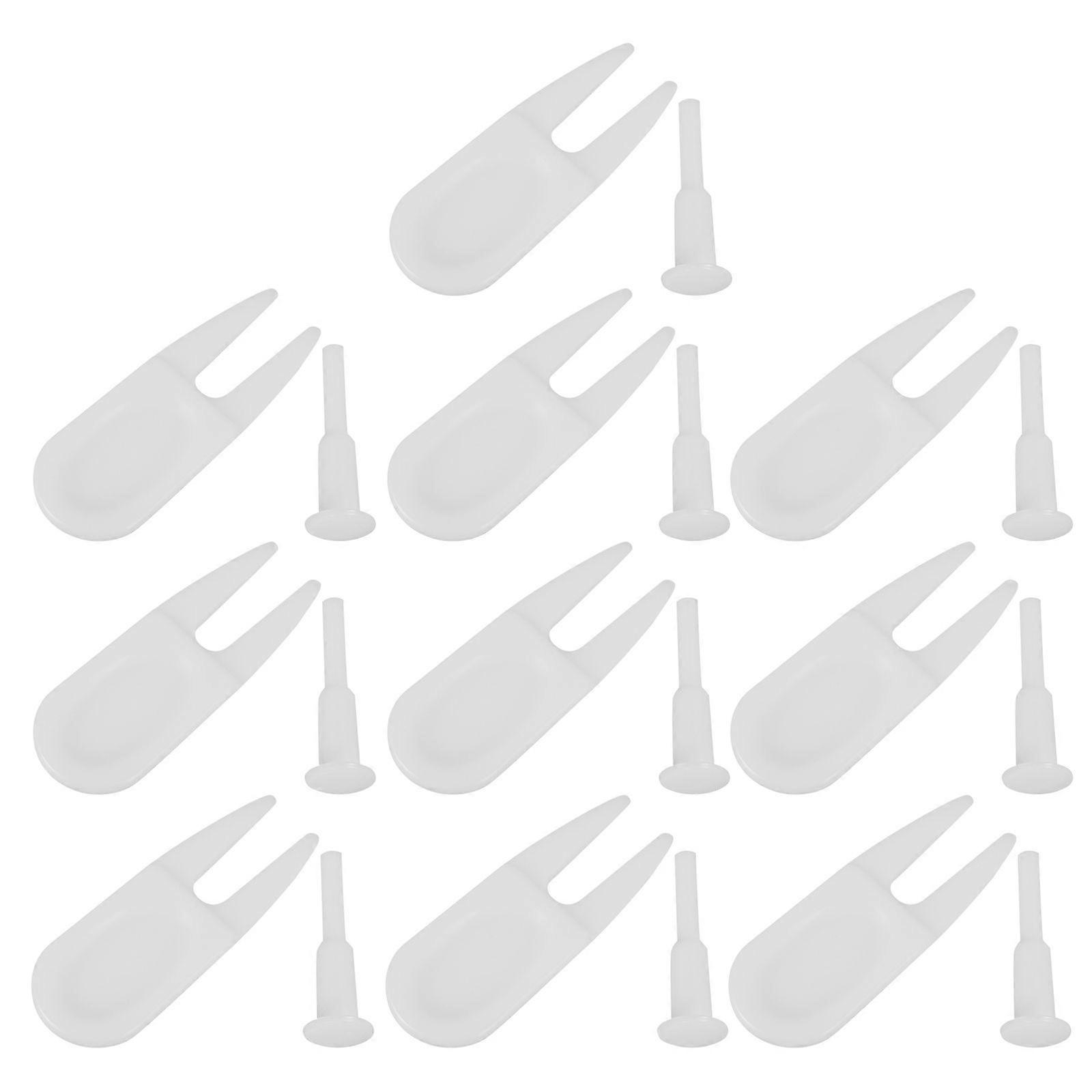 10 Sets Inflatable Balls Plug with Stopper Remover Pullers Yoga Balls Replacement Tools