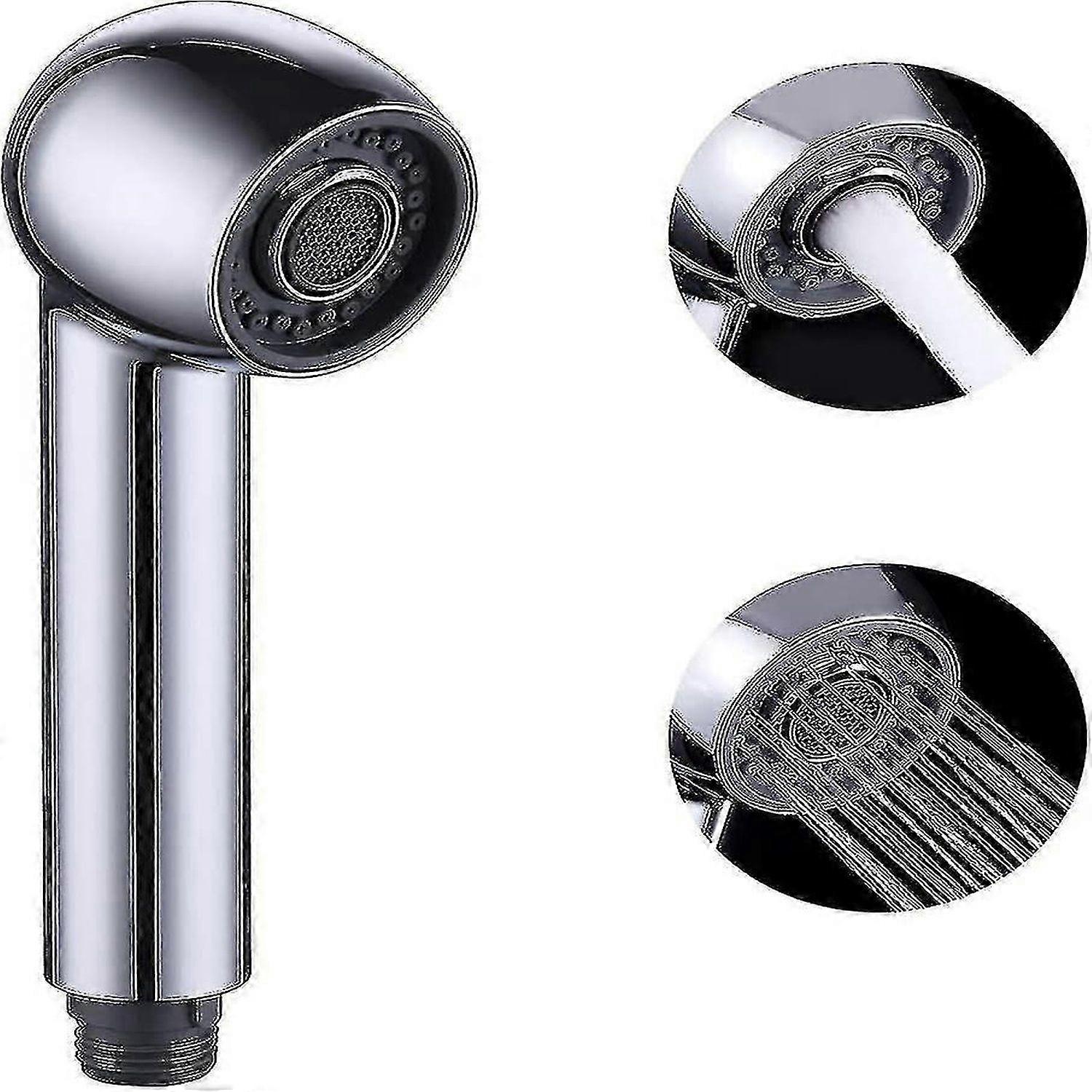 Kitchen Tap Spray Head Replacement Pull Out Faucet Head 2-function Polished Chrome, Pfs4-ch
