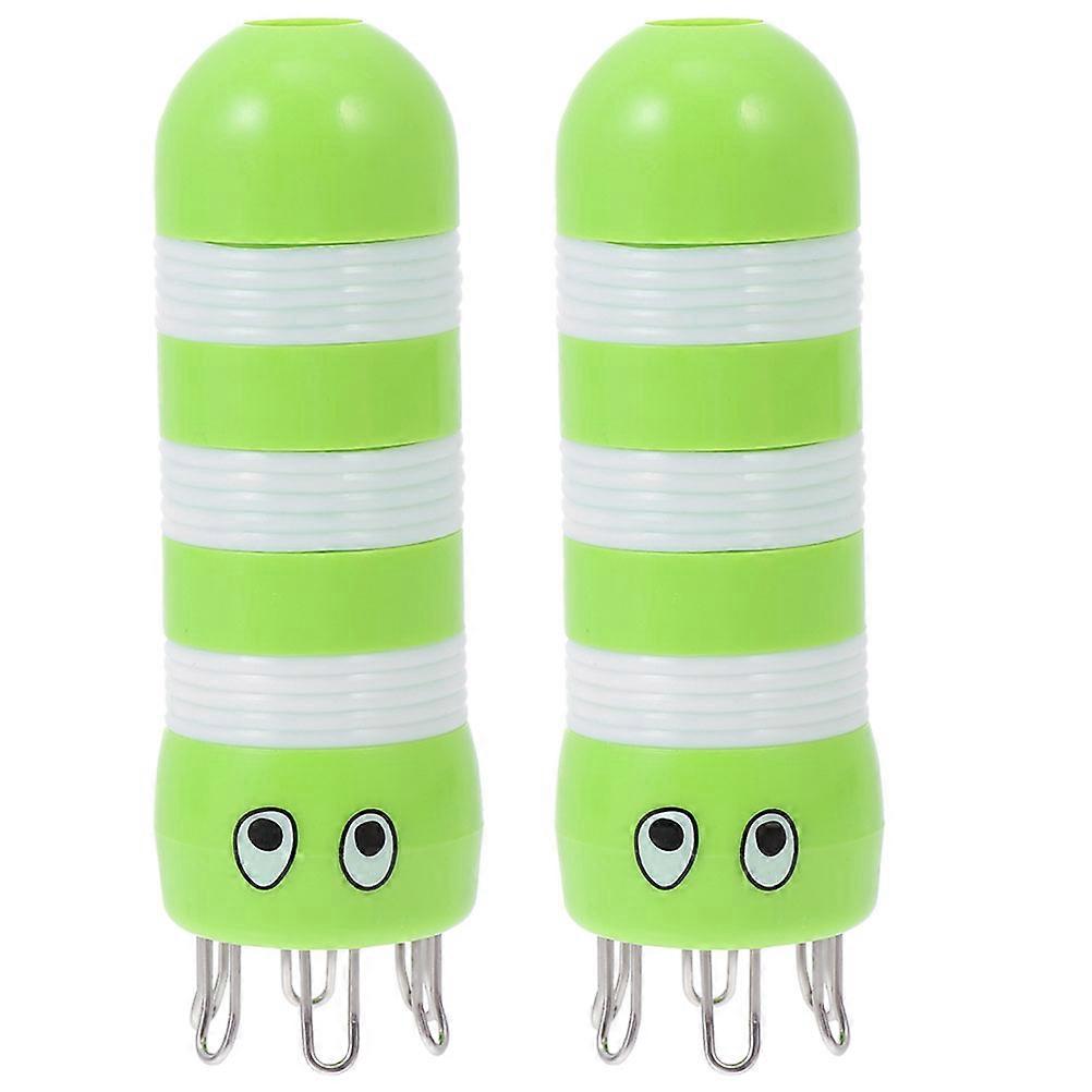 Knitting Spool Plastic Knitting Machine for DIY Use 2Pcs Light Green