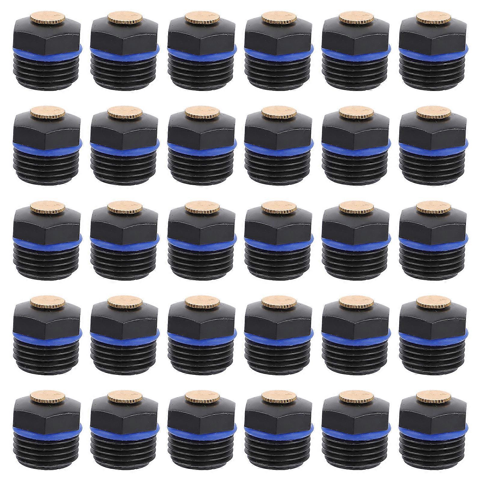 Dust Removal Nozzle Plastic Sprinkler for Garden Function 30Pcs Set