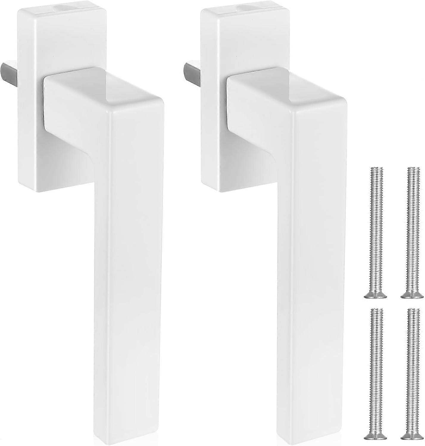 2 Pcs PVC Window Handle, PVC Window Handle, Right/Left Aluminu