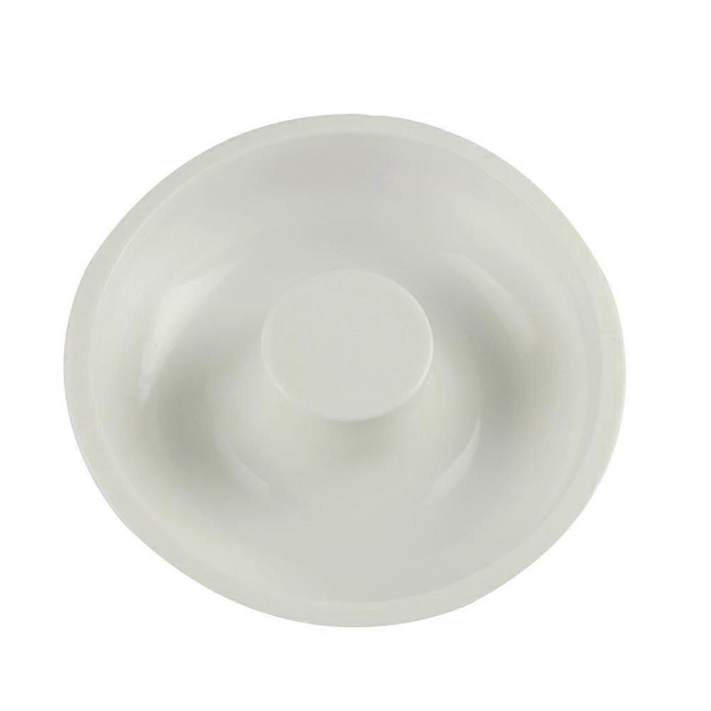Round Cake Mold Silicone Baking Mold for Baking Use 2Pcs White