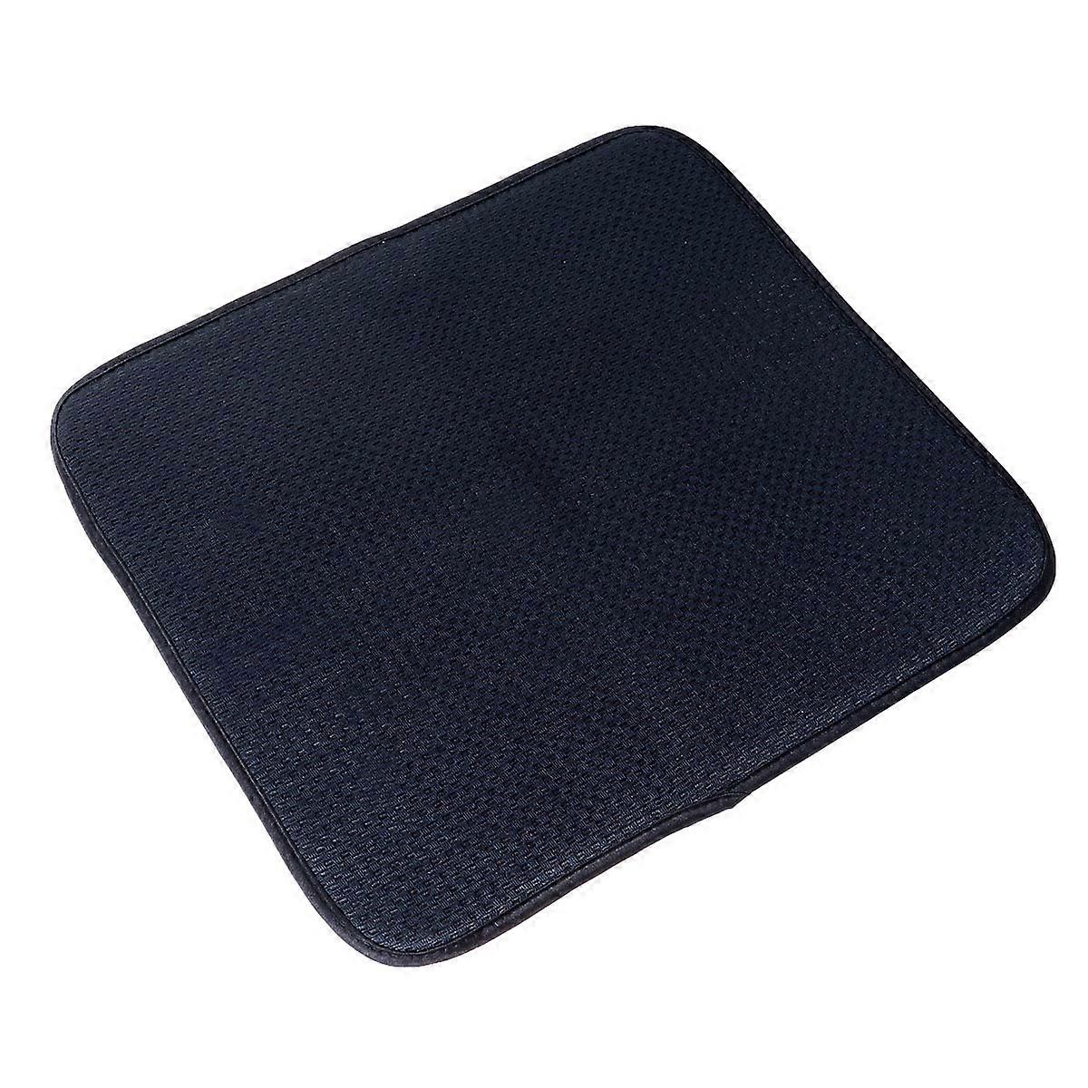 Dish Drying Mat Absorbent Table Mat for Drying Dish Black Texture