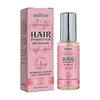 Eelhoe hair growth essential oil - moisturizes hair roots, thickens hair, repairs dry & frizzy hair, prevents hair loss, strengthening hair oil for fo