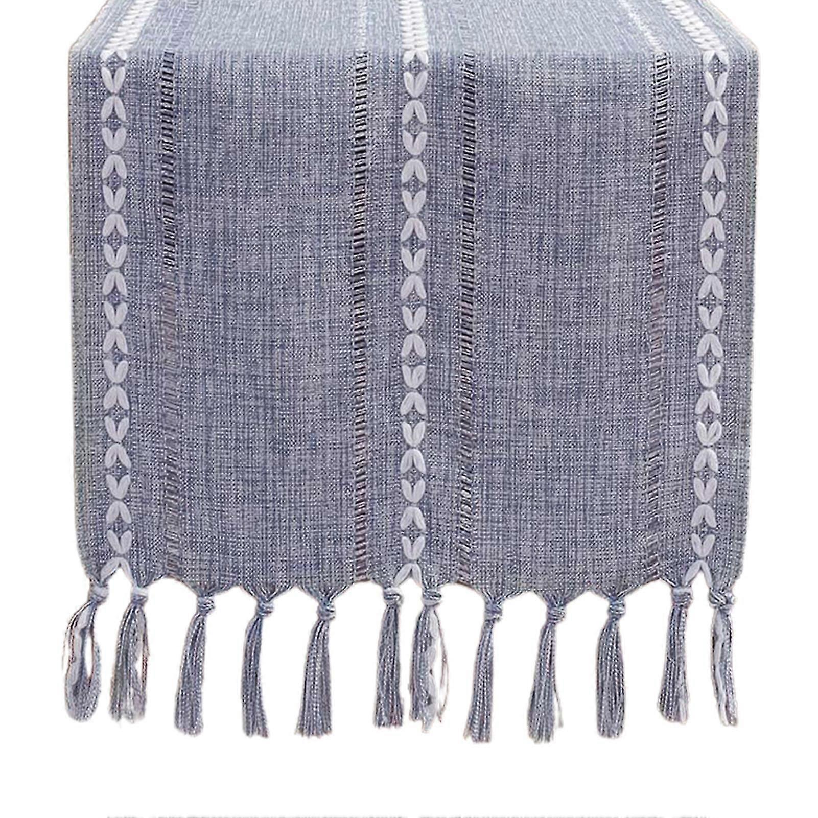 Solid Color Table Runner, Comfortable & Unique Desk Decor for Dining Table