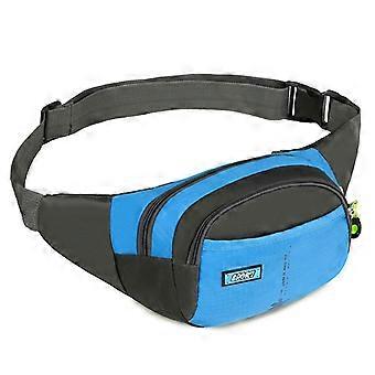 Väskor för män Nylon Travel Gym Midjeväskor Fanny Pack Pojke Höft Bum Bälte Väska Resor Ridning Motorcykel Crossbody Väska Påse
