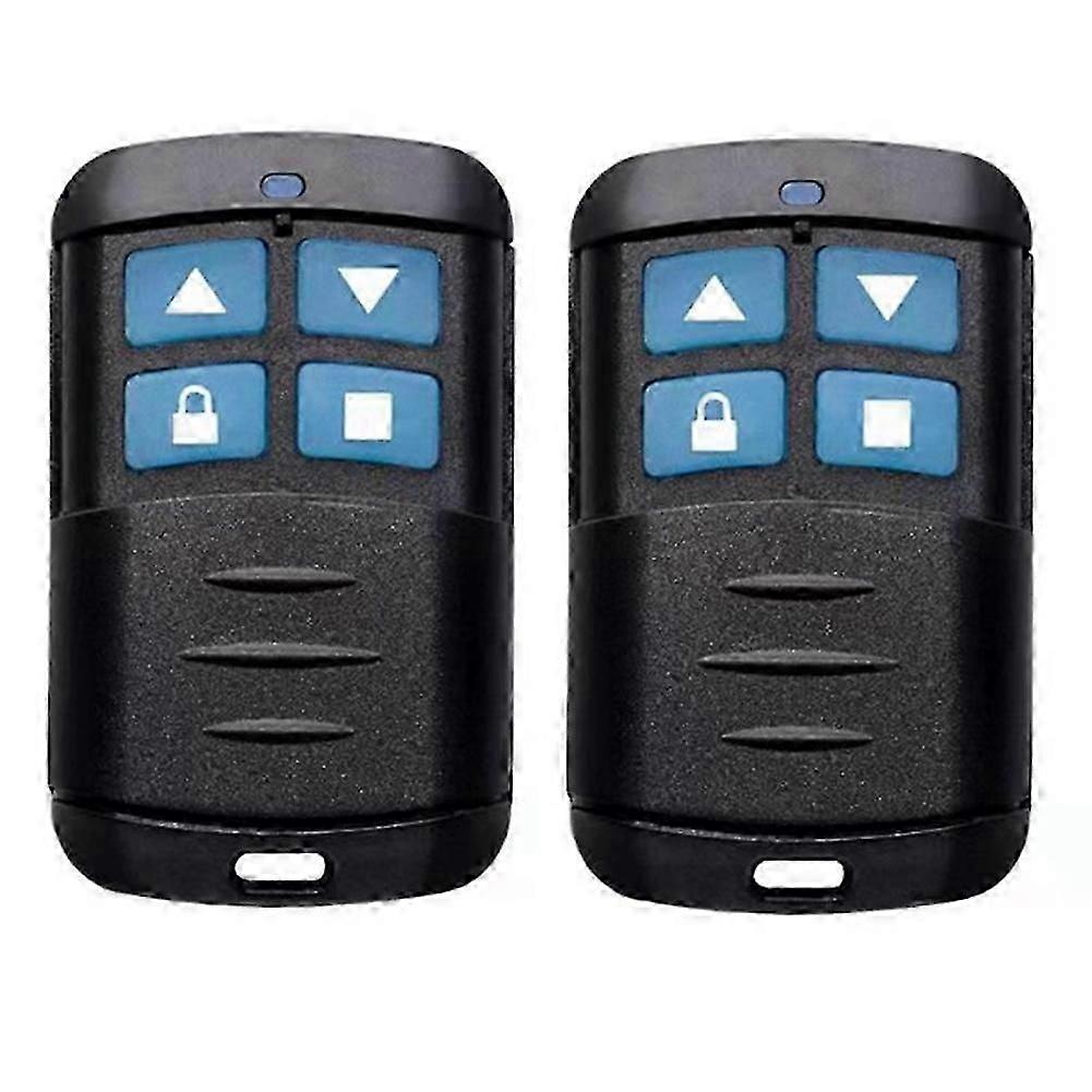 433Mhz Cloning Duplicator Key Garage Gate Door Opener Remote Control Clone Learning Code Cloning Code 2pcs