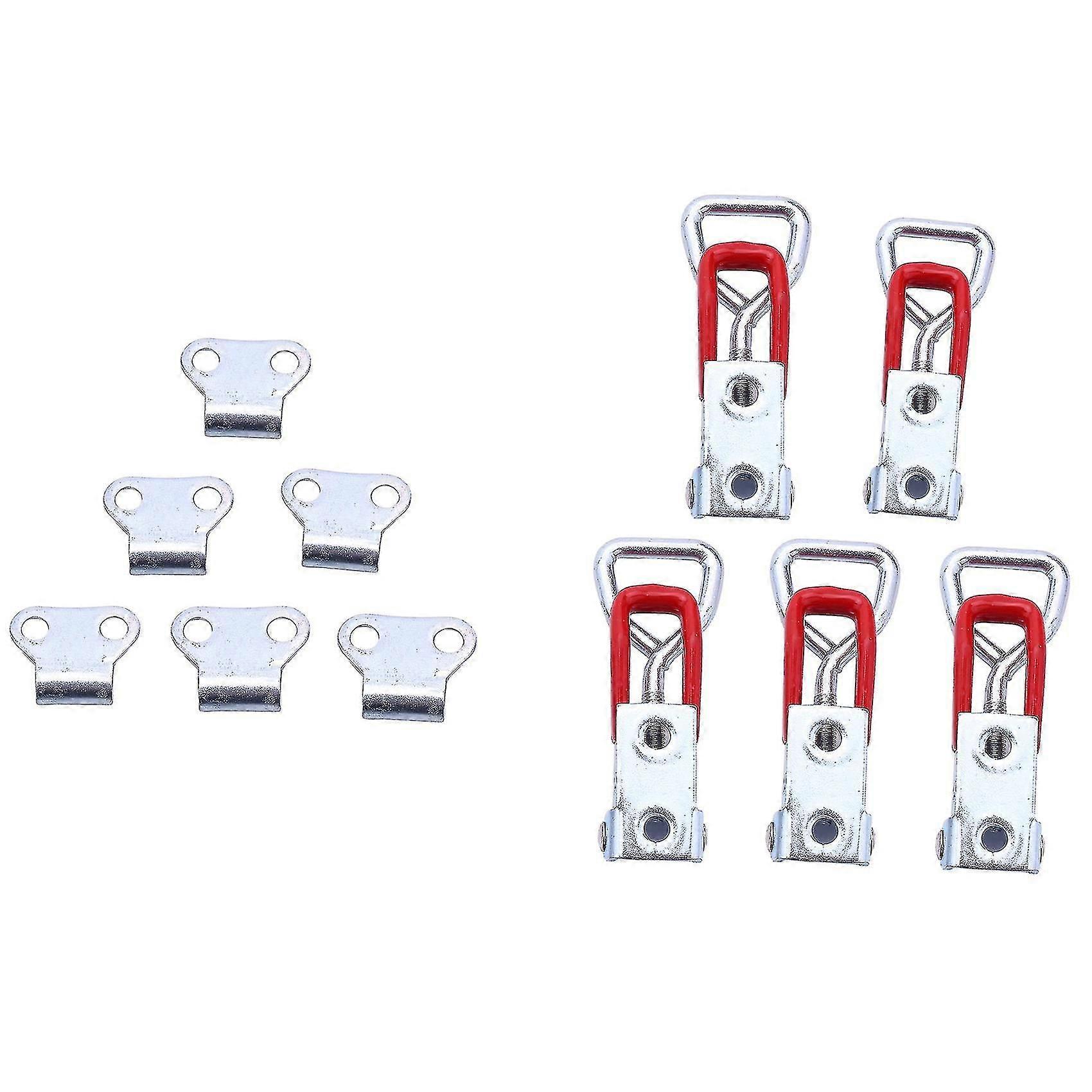 5pc Adjustable Toggle Clamp Pull Action 100kg Holding Capacity