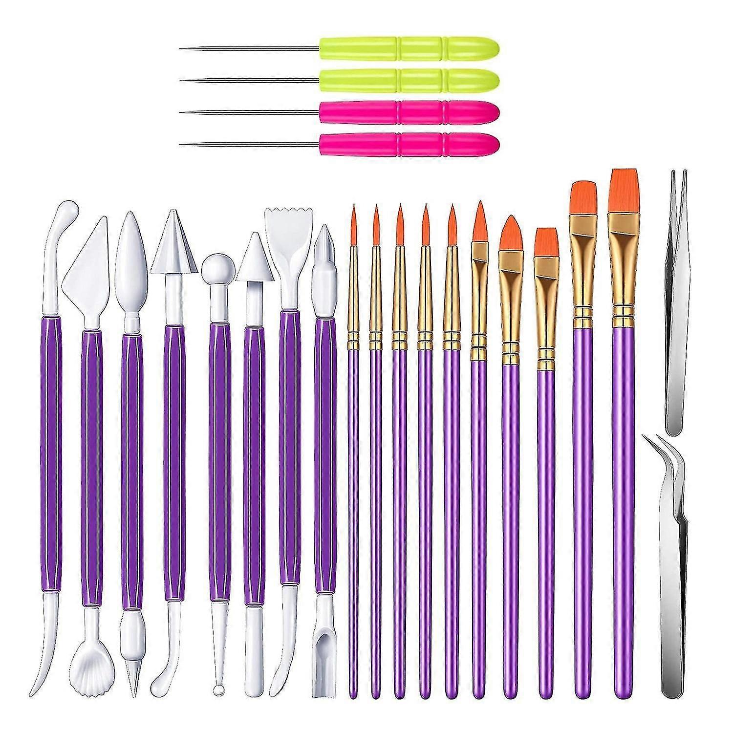 24pcs Cookie Decorating Kit Fondant Cake Decorating Tool Include