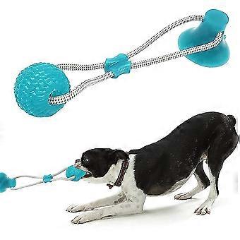 Suction Cup Dog Toy, Pet Molar Bite Multifunction Interactive Durable Ropes Toy With Powerful Suction Cup, Aggressive Chew Pet Toys For Helps Clean Te