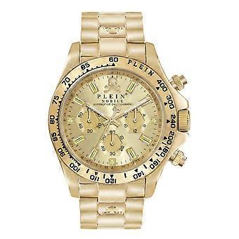 Philipp Plein Men's Watch Chrono Quartz NOBILE WONDER gold PWCAA1121 Stainless Steel