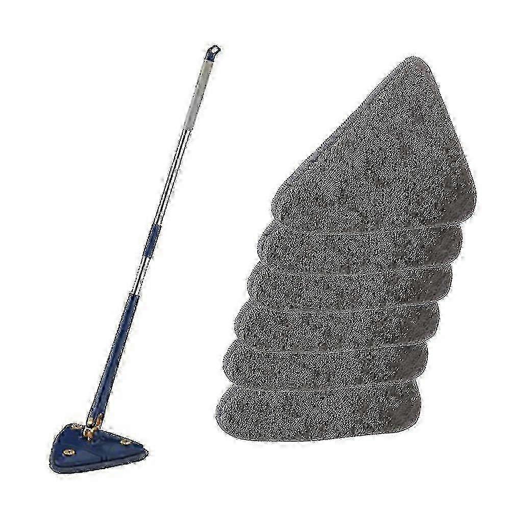 2026 360 Rotating Adjustable Cleaning Mop, Triangle Cleaning Mop With Automatic Water Squeeze Function-DYDZ