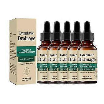 1-5x Set of 60ml Lymphatic Drainage Drops - Promotes Lymph Flow - Release styff_F4ps
