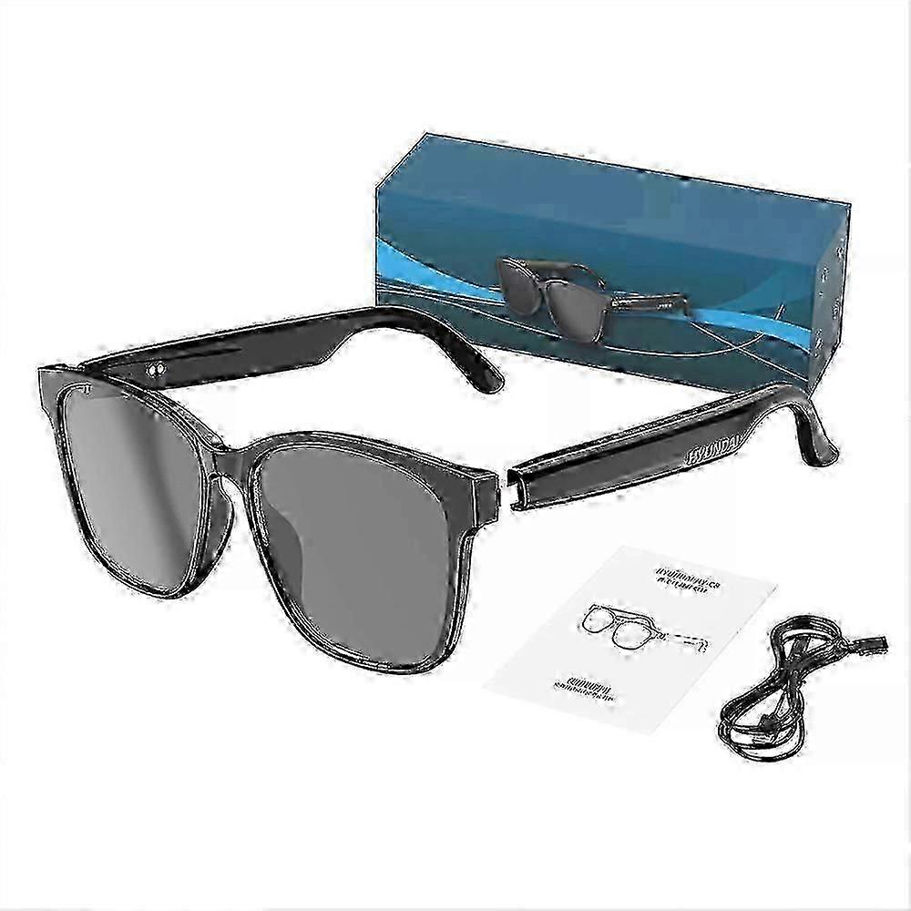 Hy C8 PRO Multifunctional AI Bluetooth Smart Glasses, Wireless Headphone