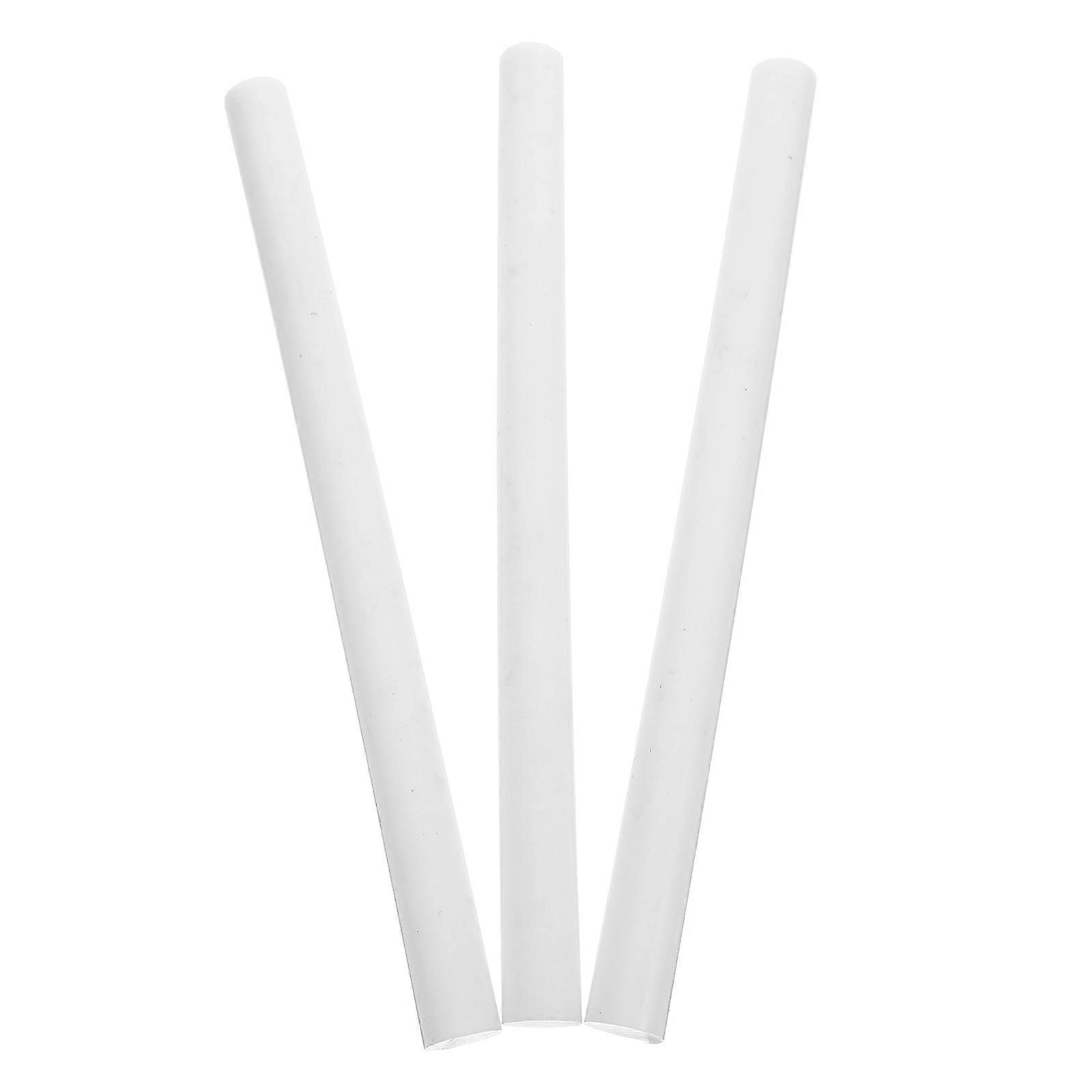 3pcs Solid Round Rods Multi-purpose Rods Easy Cutting Polyethylene Sticks