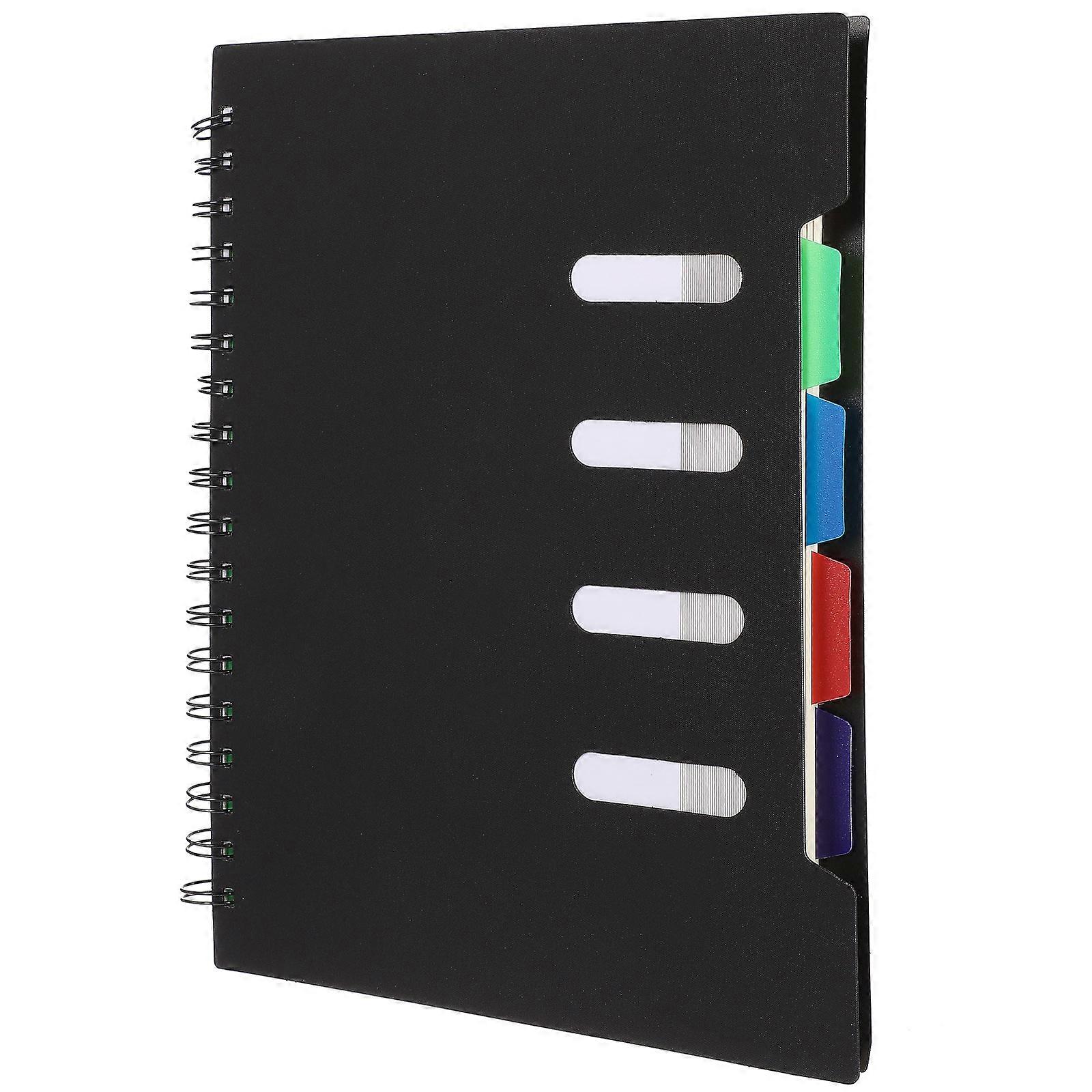 1pc Loose Leaf Notebook Lined Paper Notebook Binder Journal Planner Notepad