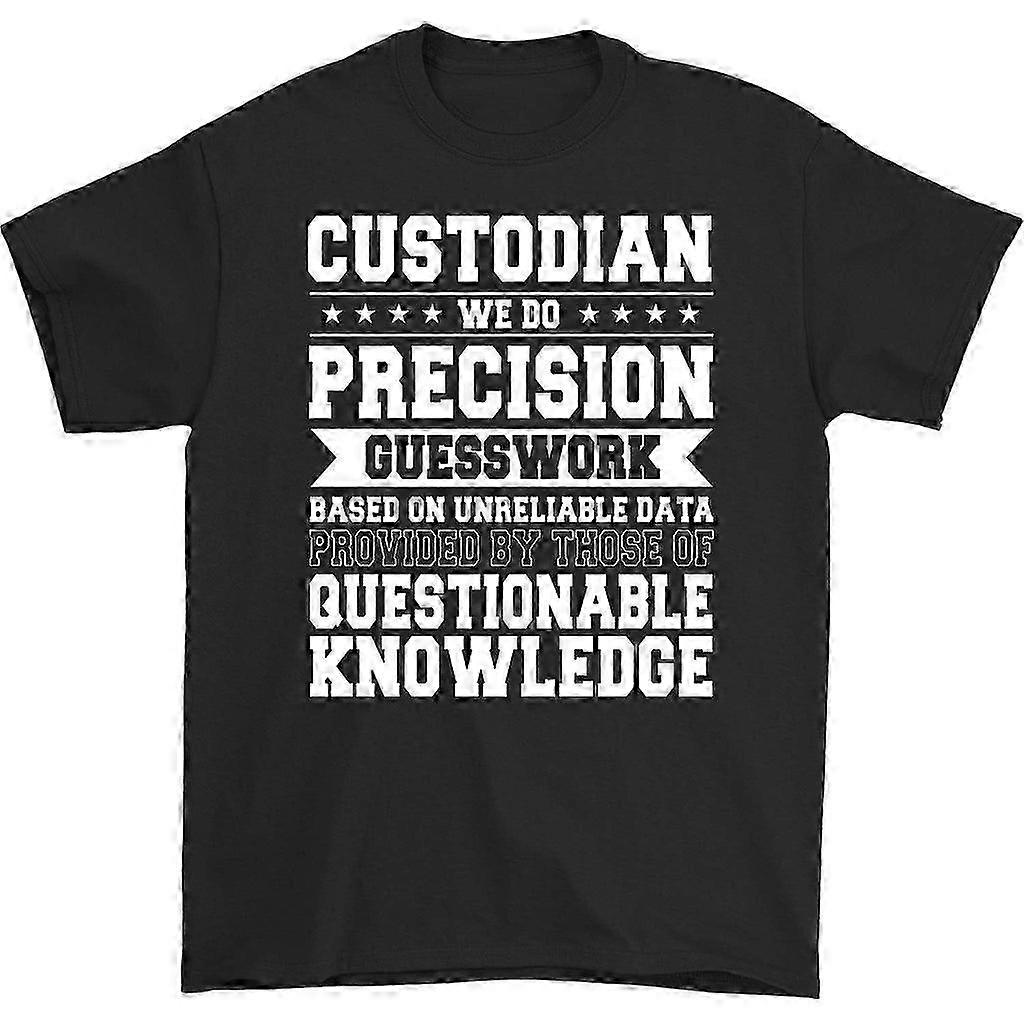 Tricou custode We Do Precision Guesswork YTQ