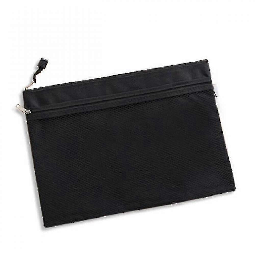 Waterproof 2 Layers Canvas Zipper A4 File Folder Bag
