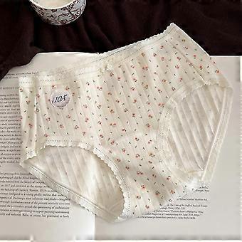 Women S Cotton Antibacterial Triangle Underwear 16cm Extended Crotch Seamless