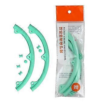 High Quality Silicone Badminton Racket Head Guard Strips 2Pcs 19cm Prevent Wire Breakage for Beginner Training Use