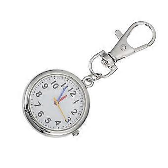 Antique Pocket Watch Big Number Portable Timing Silver 7.5X3CM For Children Daily Use 1Pc