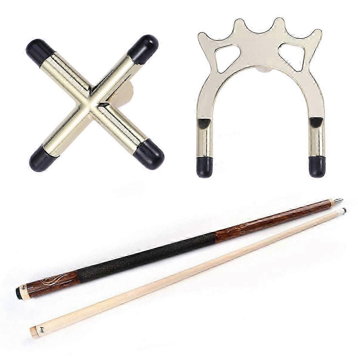 Billiard Cue Holder compatible with Pool Table Accessories with Stable Structure 2Pcs