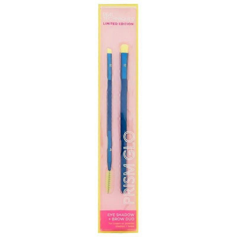 Real Techniques Prism Glo Eyeshadow + Brow Duo Eye Brush Set