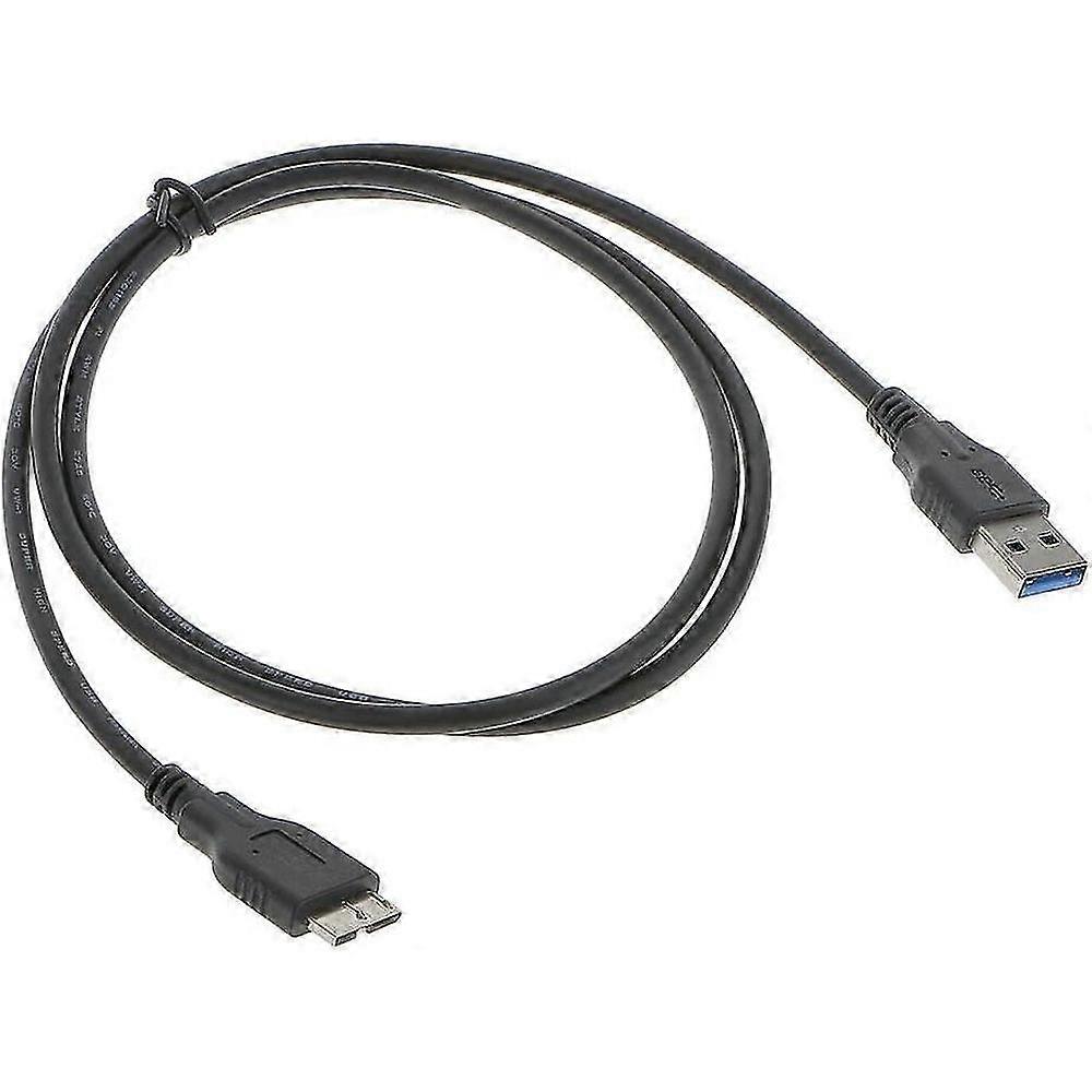 USB3.0 Micro B Charger Cable, Compatible with Portable External Hard Drives