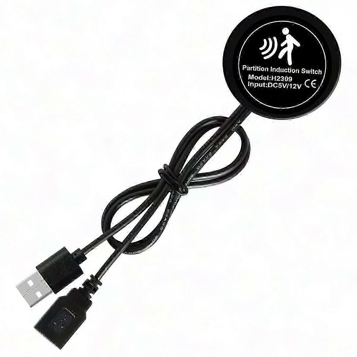Acrylic Interior Car LED Strip Light with Motion Sensor Switch Kit