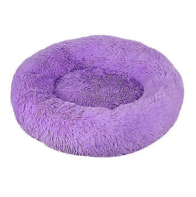 Warm Plush Round Pet Bed Soft