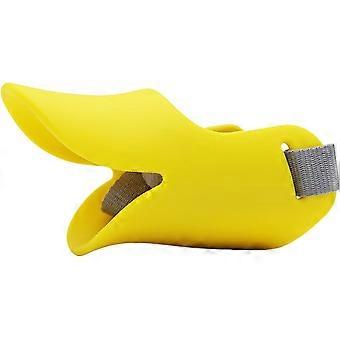 Dog Muzzle for Barking, Adjustable Silicone Duck Mouth Dog Restraint Muzzle