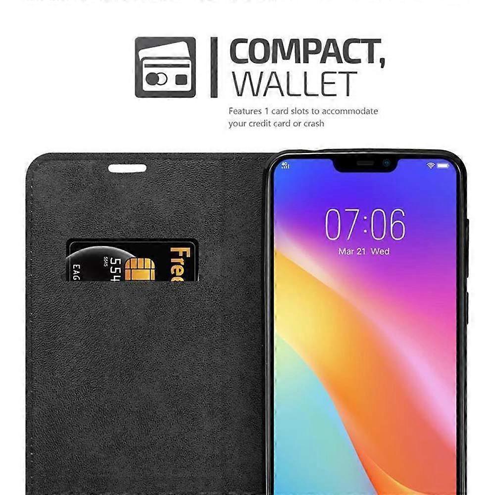 Vivo Y81i 手机壳 - 带支架功能和卡槽的保护套