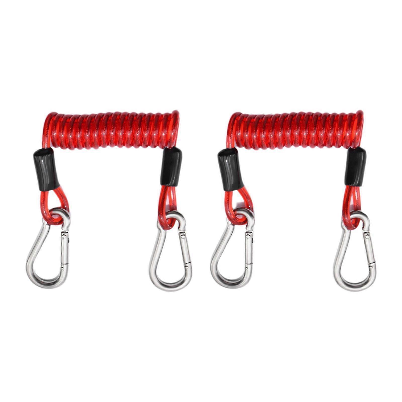 Quick Release Retractable Kayak Leash Coil